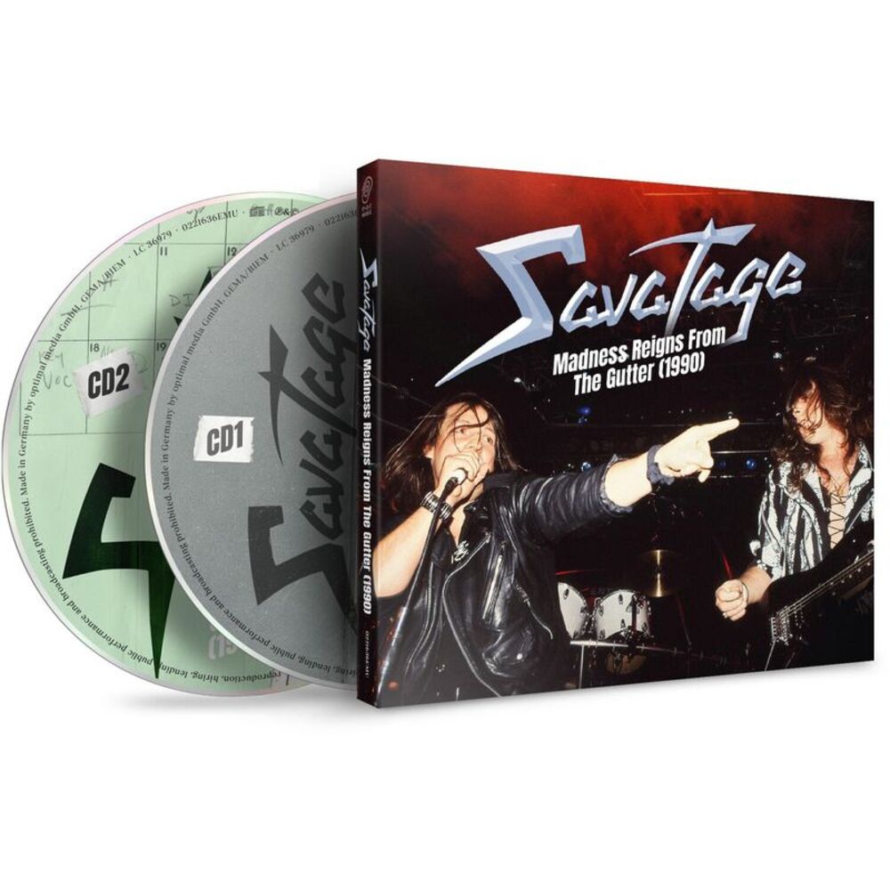 Savatage - Madness Reigns From The Gutter (1990)  CD